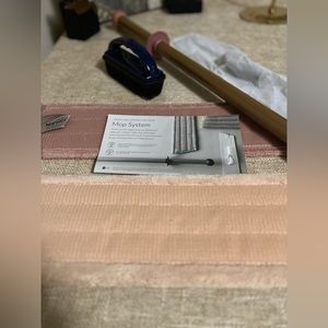 Norwex Large Superior Mop System- Naturals - with rubber brush Brand New